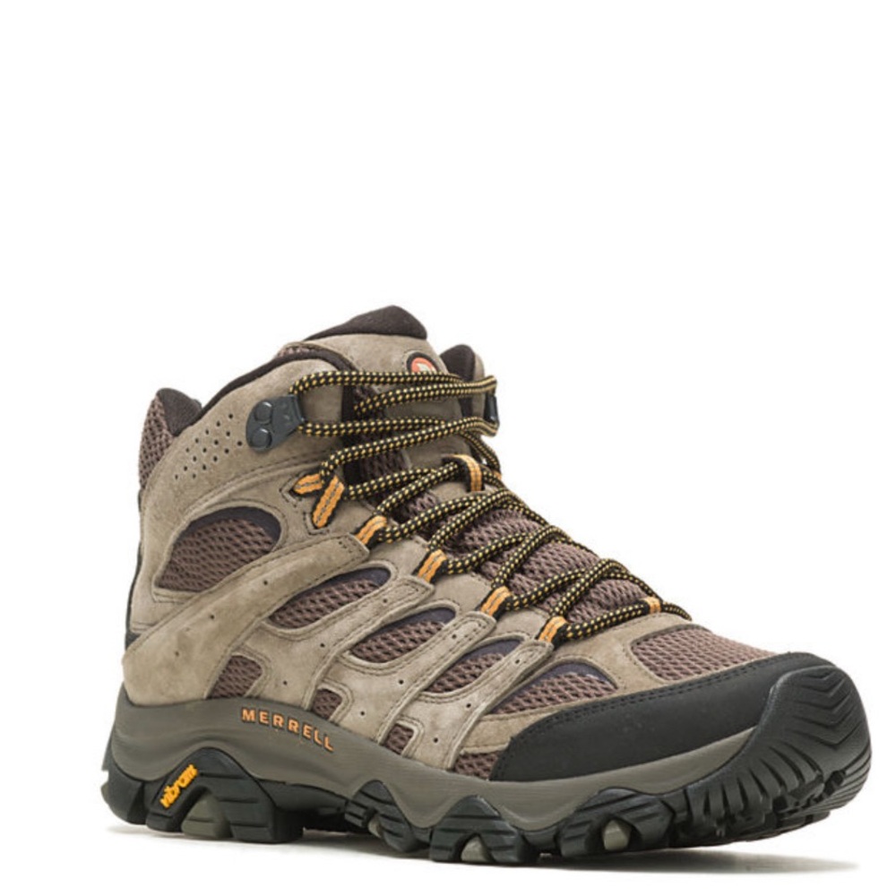 Merrell Men's Tan and Black Outdoor Boots 10.5 WIDE